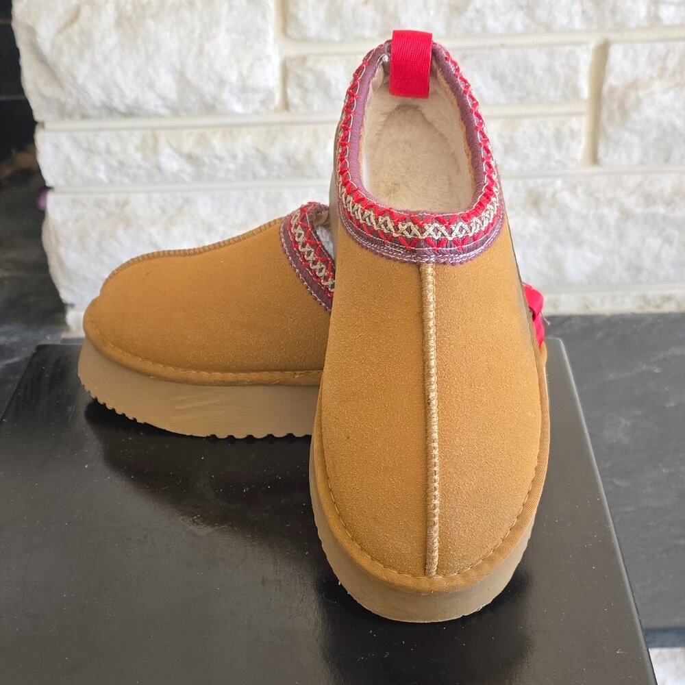 Platform Clog-Style Slippers